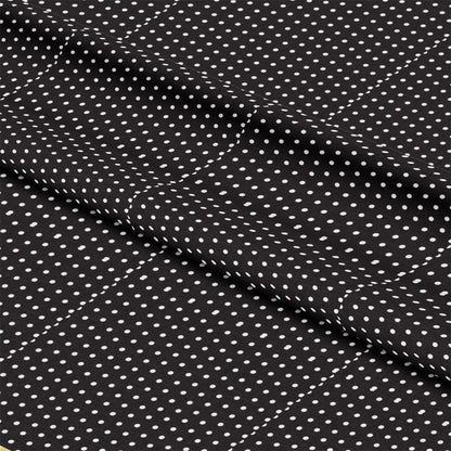 50s Black and Red Diner Pattern 2 Quilting Cotton Fabric