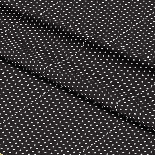 50s Black and Red Diner Pattern 2 Quilting Cotton Fabric