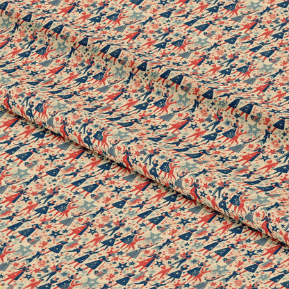 Americana Chronicles Pattern 4 Quilting Cotton Fabric