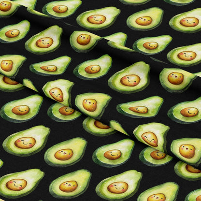 Avocados Allover Pattern 1 Quilting Cotton Fabric