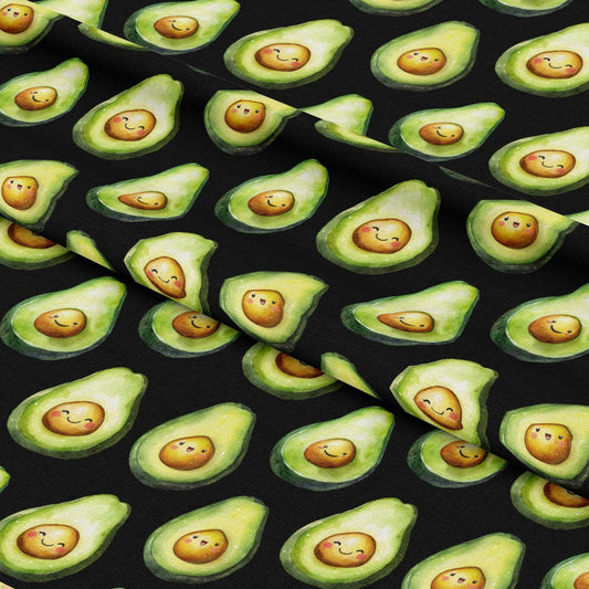 Avocados Allover Pattern 1 Quilting Cotton Fabric