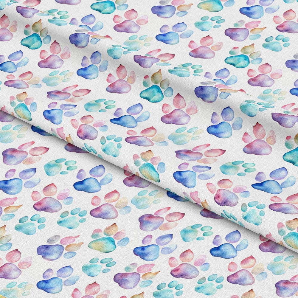 Dog Paws Pattern 19 Quilting Cotton Fabric