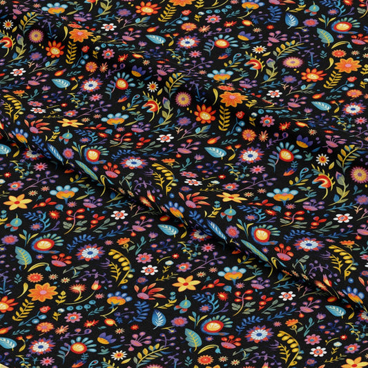 Mexican Floral Fiesta Pattern 1 Quilting Cotton Fabric