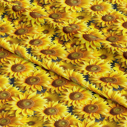 Realistic Flowers Pattern 8 Quilting Cotton Fabric
