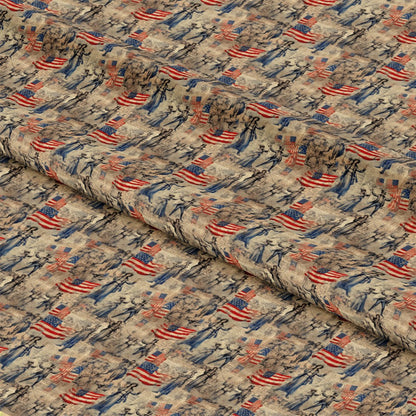 Americana Chronicles Pattern 5 Quilting Cotton Fabric