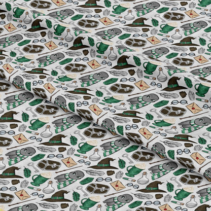 Wizard Magic School Pattern 35 Quilting Cotton Fabric