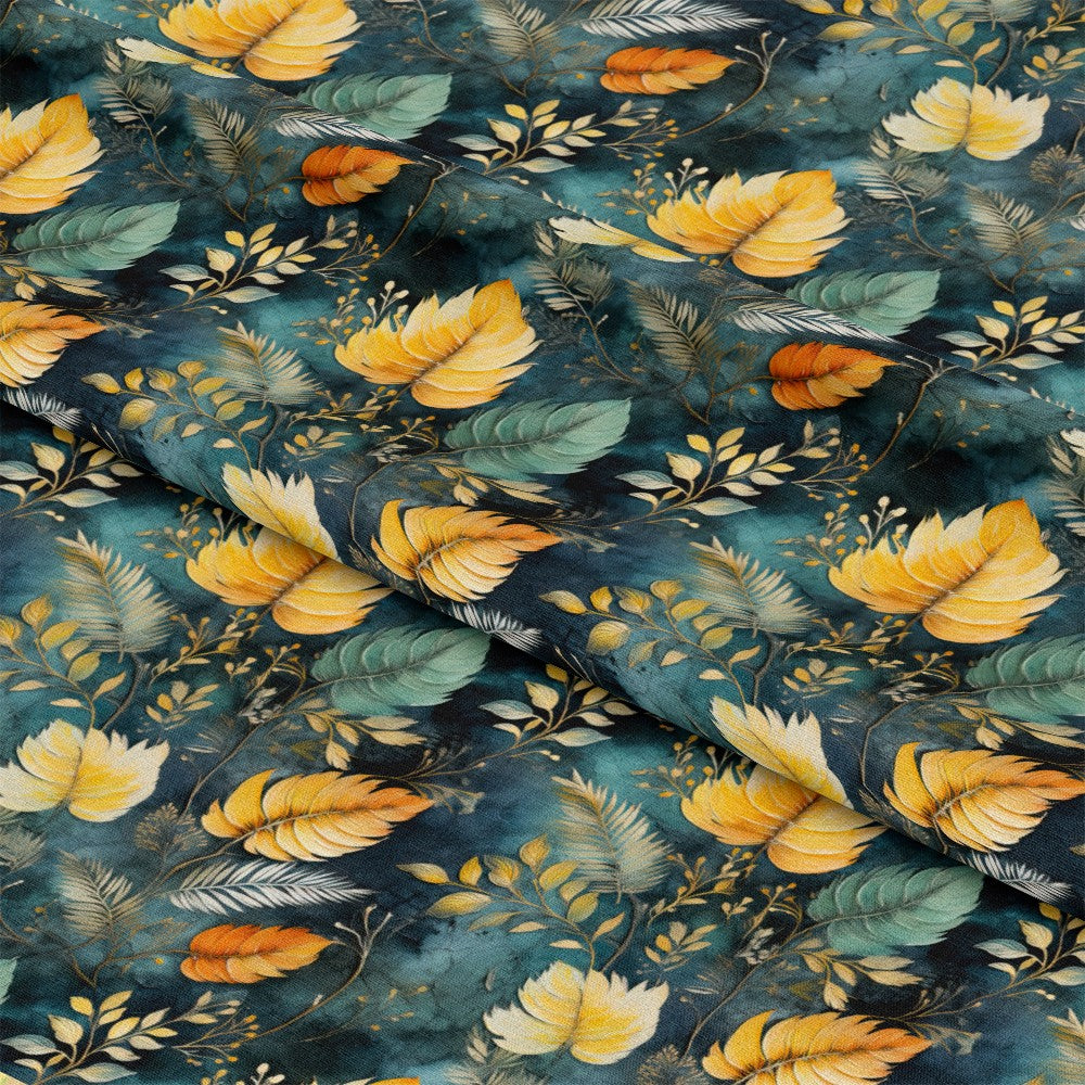 Tropical Autumn Pattern 9 Quilting Cotton Fabric