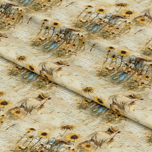 Farm Life Pattern 37 Quilting Cotton Fabric