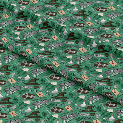 Wizard Magic School Pattern 26 Quilting Cotton Fabric