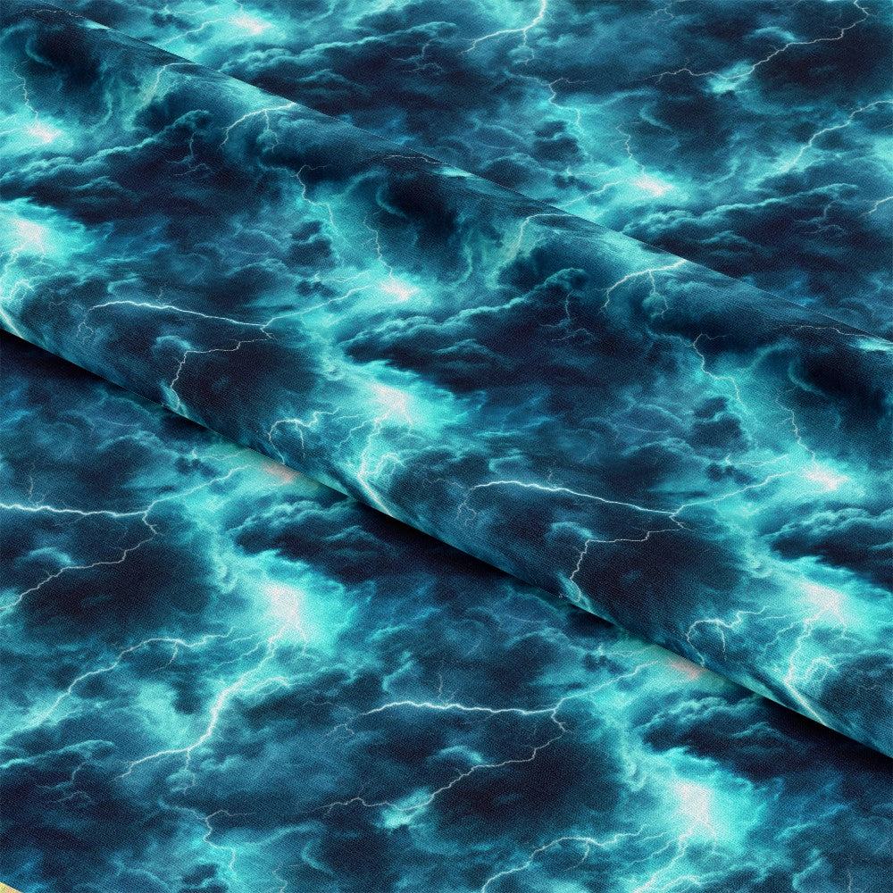 Thunderbolt Lightning Pattern 4 Quilting Cotton Fabric