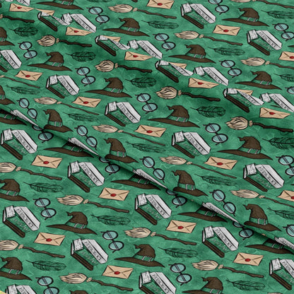 Wizard Magic School Pattern 34 Quilting Cotton Fabric