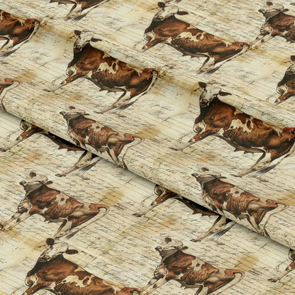 Farm Life Pattern 32 Quilting Cotton Fabric