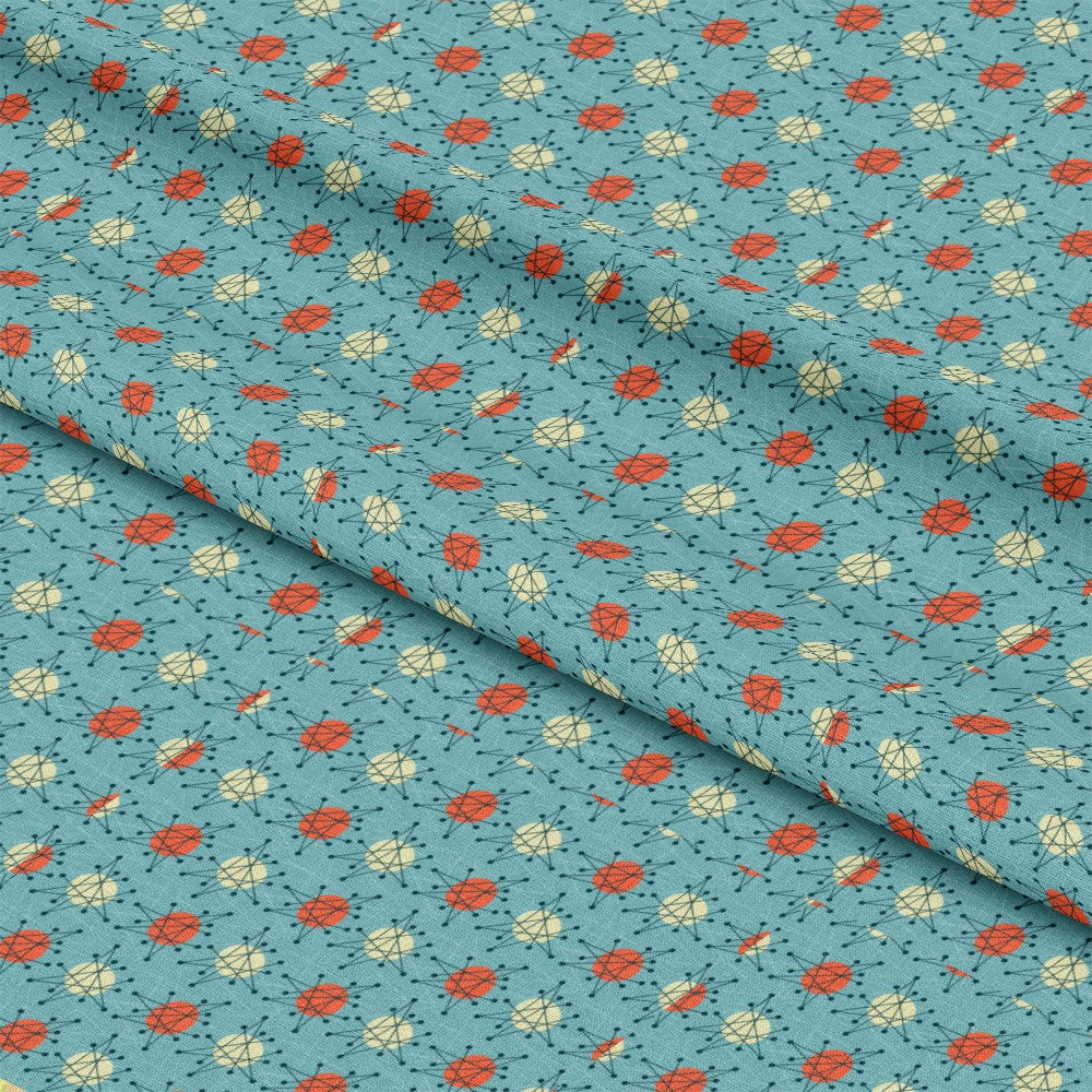 1950s Atomic Age Pattern 3 Quilting Cotton Fabric