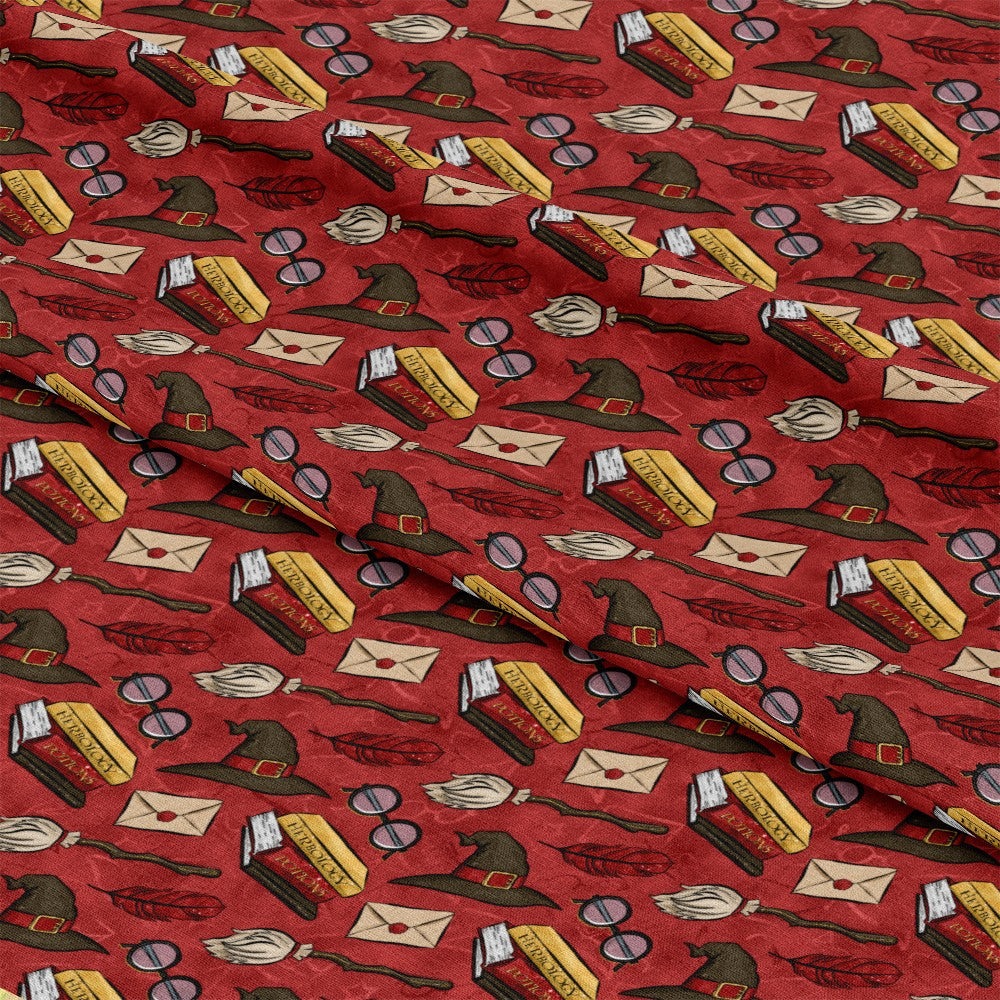 Wizard Magic School Pattern 14 Quilting Cotton Fabric