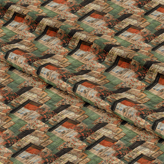 Cottagecore Scrapbook Pattern 3 Quilting Cotton Fabric