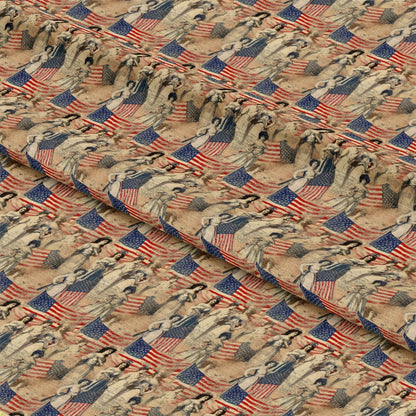 Americana Chronicles Pattern 6 Quilting Cotton Fabric