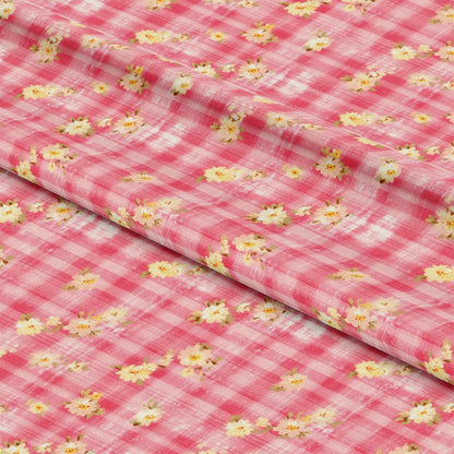 Country Girl Plaid Pattern 2 Quilting Cotton Fabric