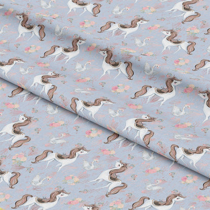 Sweet Ballerina Pattern 2 Quilting Cotton Fabric