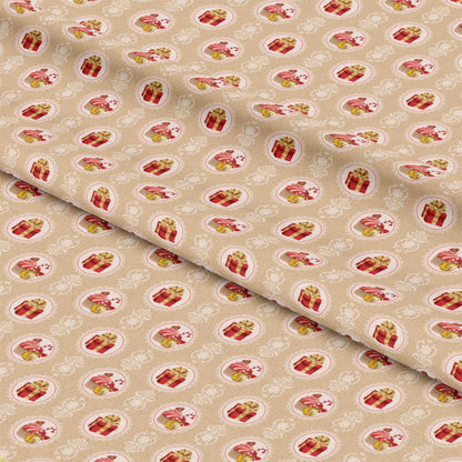 Christmas Love Pattern 4 Quilting Cotton Fabric