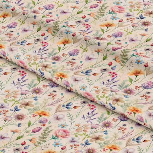 Whispering Wildflowers Pattern 7 Quilting Cotton Fabric
