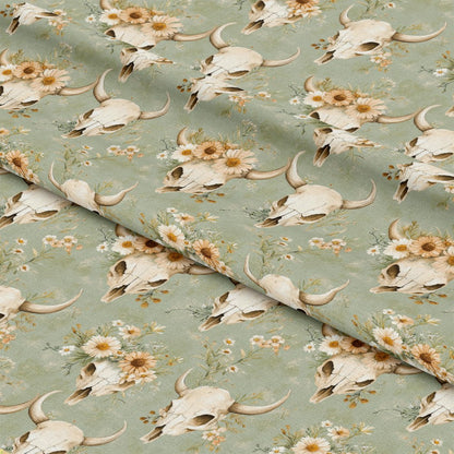 The Western Life Pattern 55 Quilting Cotton Fabric