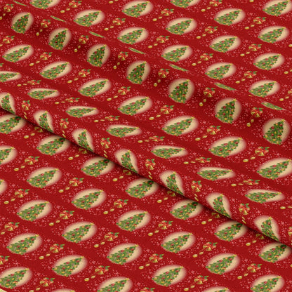Christmas Love Pattern 8 Quilting Cotton Fabric