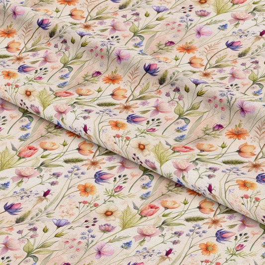 Whispering Wildflowers Pattern 12 Quilting Cotton Fabric