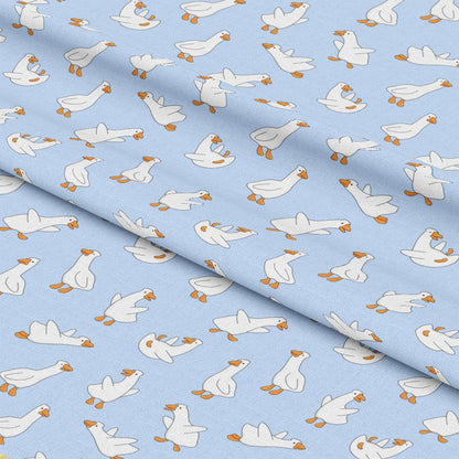 Silly Goose Pattern 1 Quilting Cotton Fabric