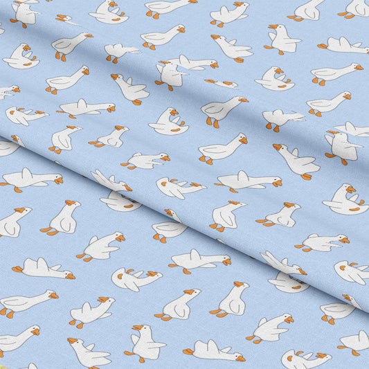 Silly Goose Pattern 1 Quilting Cotton Fabric