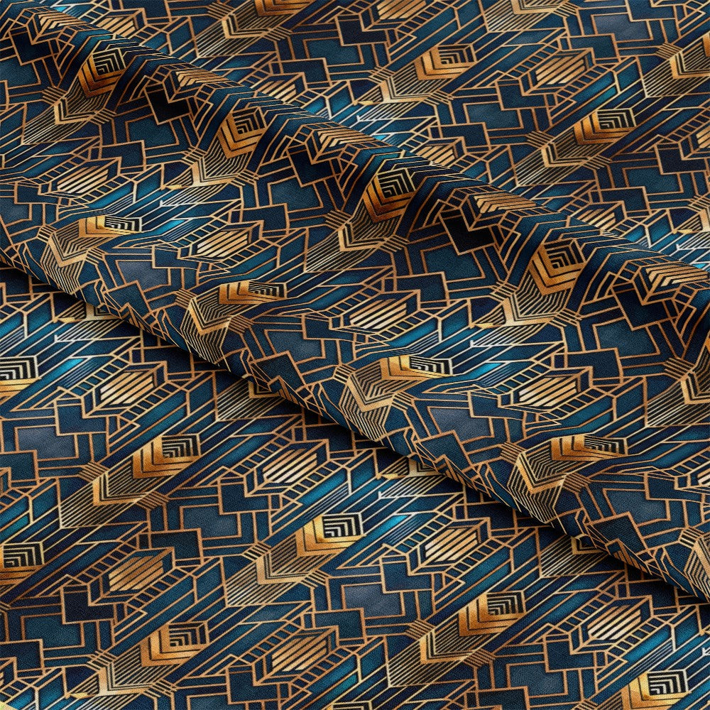 Art Deco Pattern 55 Quilting Cotton Fabric