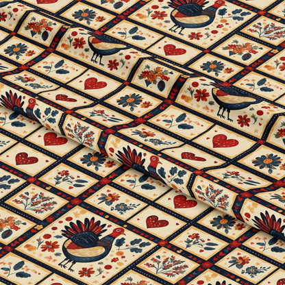 Grateful Threads Pattern 8 Quilting Cotton Fabric