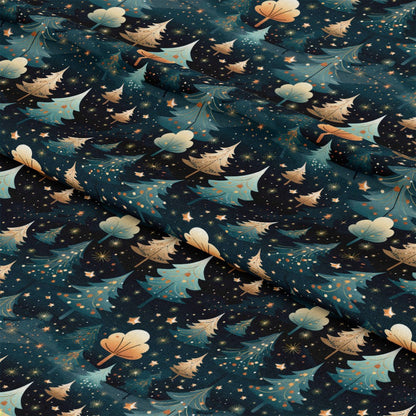 Christmas Winter Wonderland Pattern 1 Quilting Cotton Fabric