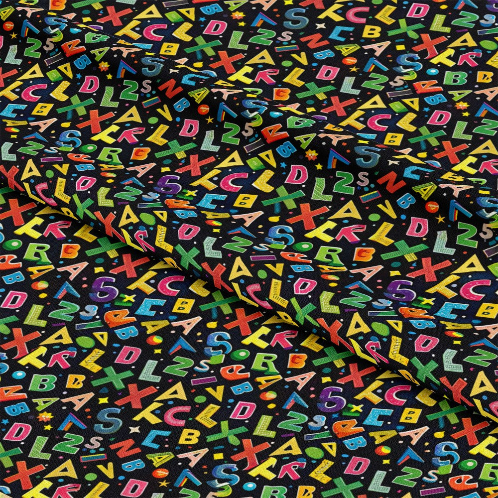 Back to School Pattern 14 Quilting Cotton Fabric