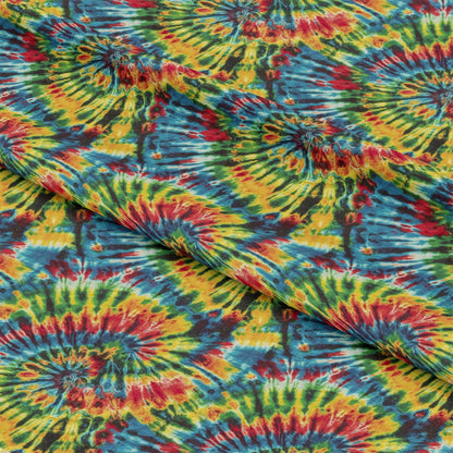 Retro Tie Dye Pattern 9 Quilting Cotton Fabric