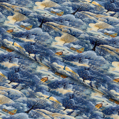 Winter Under the Dawn Pattern 23 Quilting Cotton Fabric