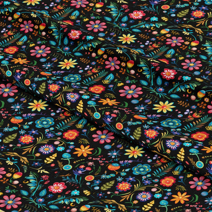 Mexican Floral Fiesta Pattern 10 Quilting Cotton Fabric