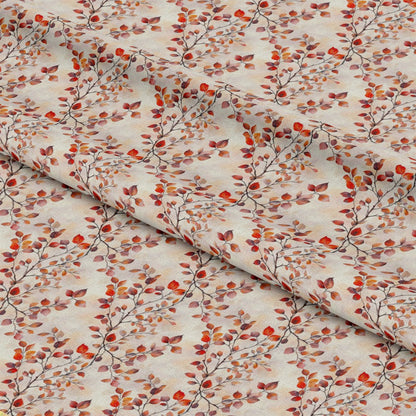 Red Cardinals Pattern 2 Quilting Cotton Fabric