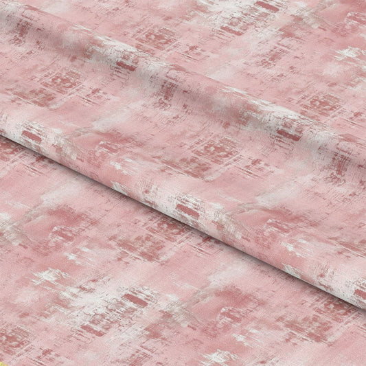 Pink Blush Grunge Pattern 4 Quilting Cotton Fabric