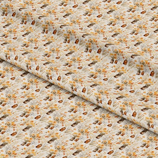 Shabby Rustique Pattern 7 Quilting Cotton Fabric
