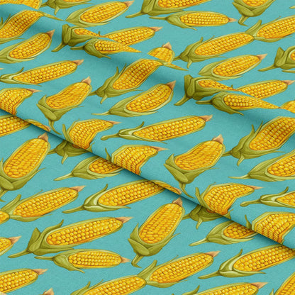 Sweet Corn Pattern 14 Quilting Cotton Fabric