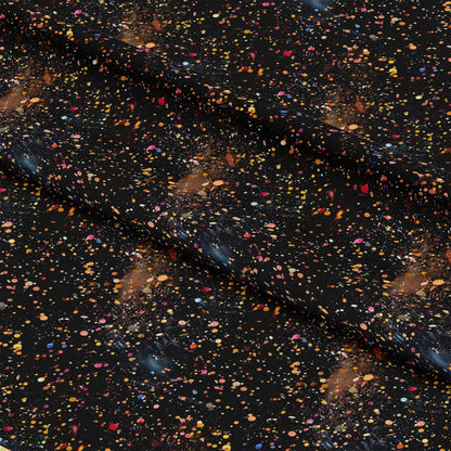 Glitter Paint Splatter Pattern 2 Quilting Cotton Fabric
