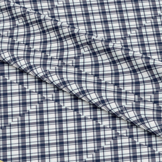 Navy Nautical Sea Pattern 6 Quilting Cotton Fabric