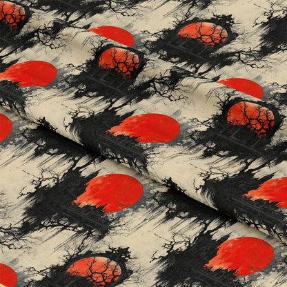 Blood Moon Manor Pattern 2 Quilting Cotton Fabric