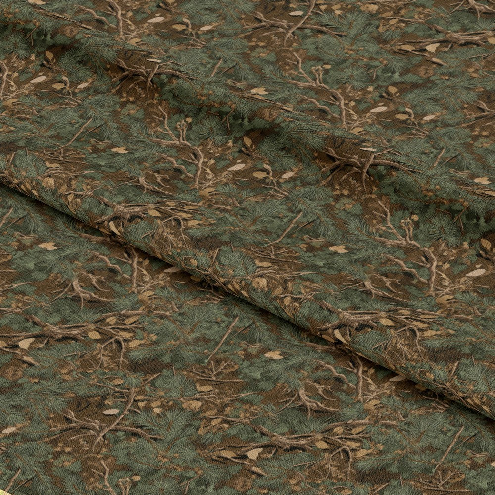 Realistic Hunting Camo Pattern 2 Quilting Cotton Fabric