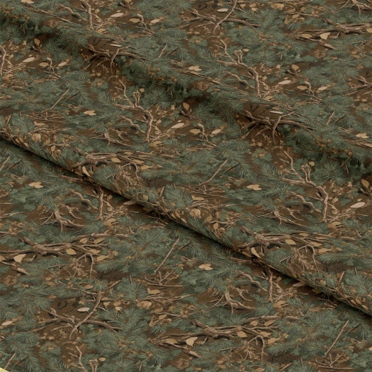Realistic Hunting Camo Pattern 2 Quilting Cotton Fabric