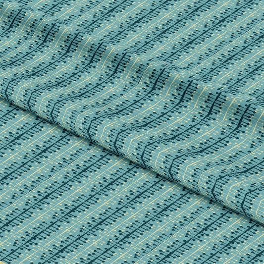 1950s Atomic Age Pattern 2 Quilting Cotton Fabric