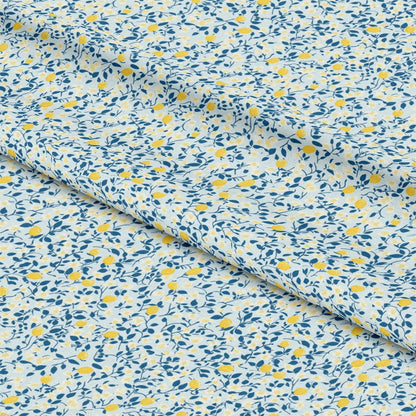 Lemon Floral Shabby Chic Pattern 1 Quilting Cotton Fabric