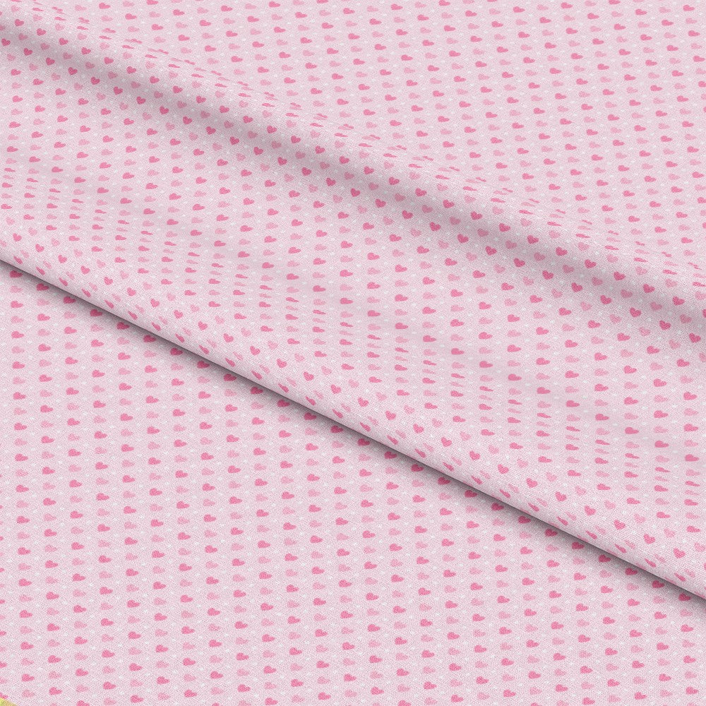 Pink Tea Party Pattern 5 Quilting Cotton Fabric