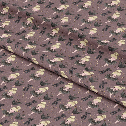 Sweet Ballerina Pattern 5 Quilting Cotton Fabric