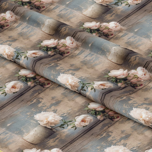 Farmhouse Florals Pattern 4 Quilting Cotton Fabric